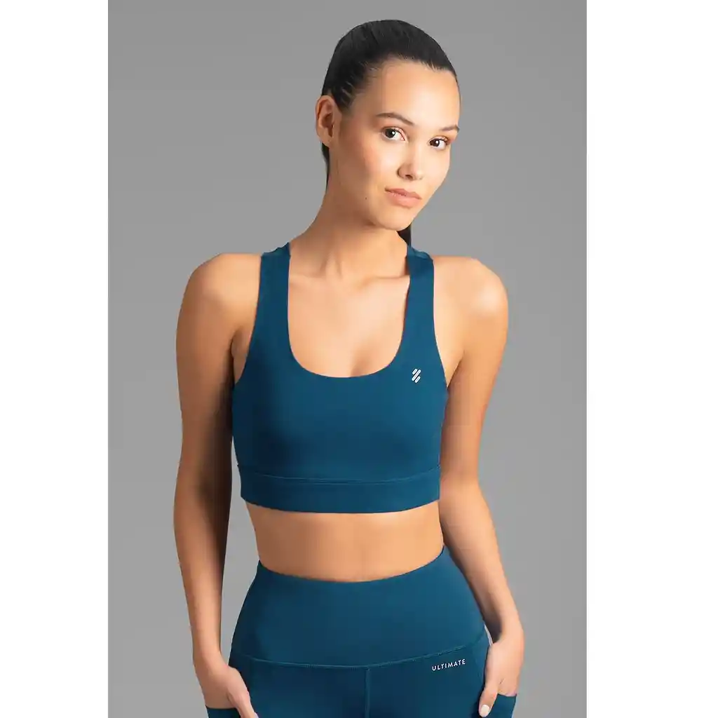 Ultimate Bra Sport Mujer Blue Opal - S