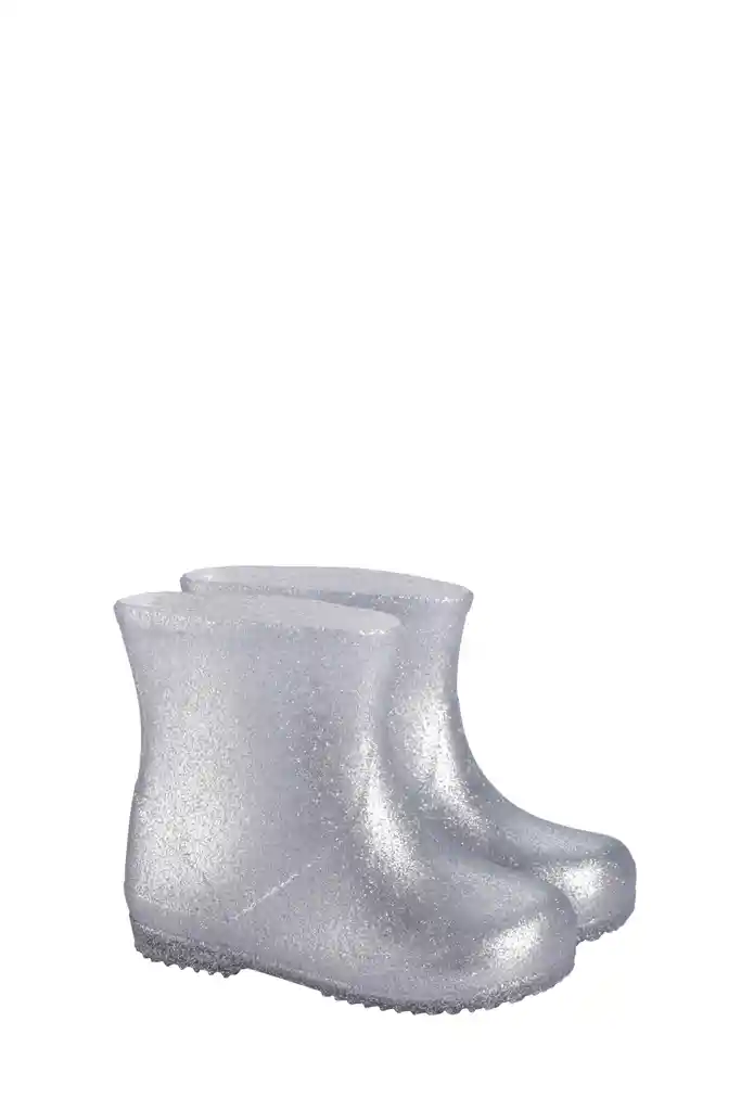 Botas Impermeables Infantiles Talla 31-32 Silver Piesh