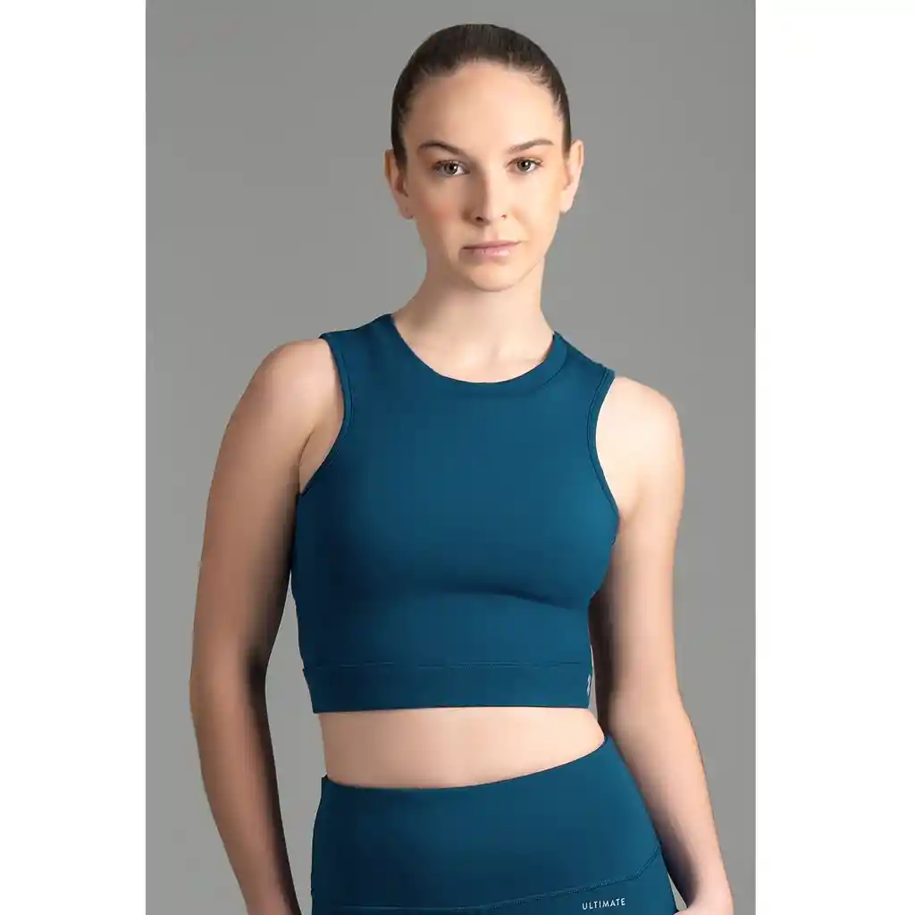 Ultimate Top Sport Mujer Oil Blue - S