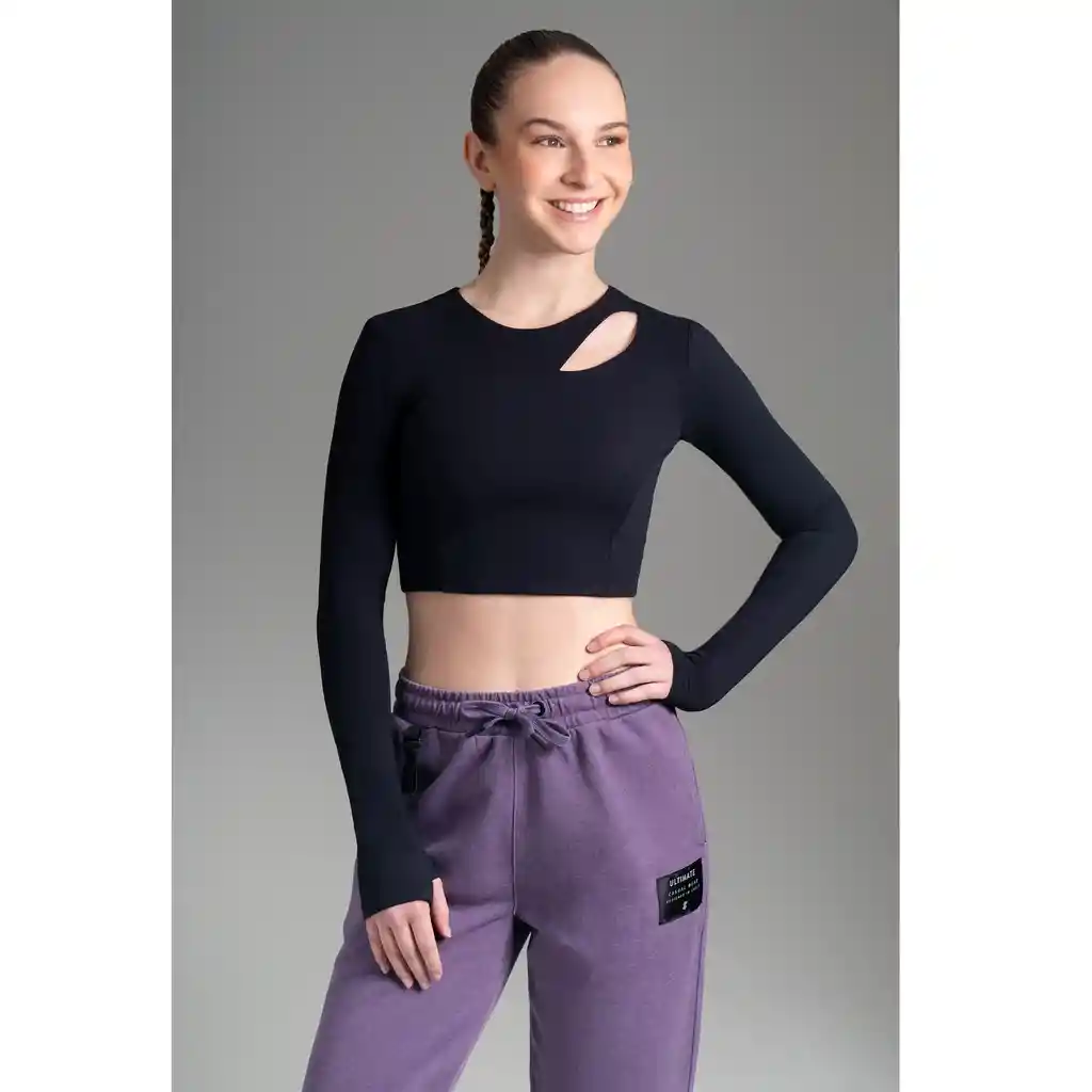 Ultimate Top Ml Sport Mujer Opening Black - L