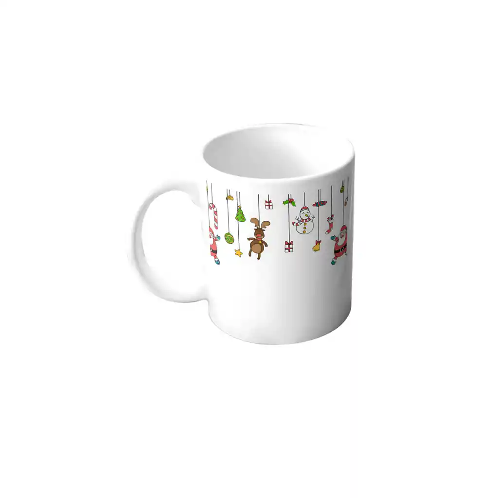 Mug Diseño Navidad Adornos Colgantes 11 Oz.