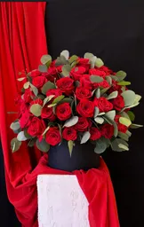 Flower Box Rosas Rojas