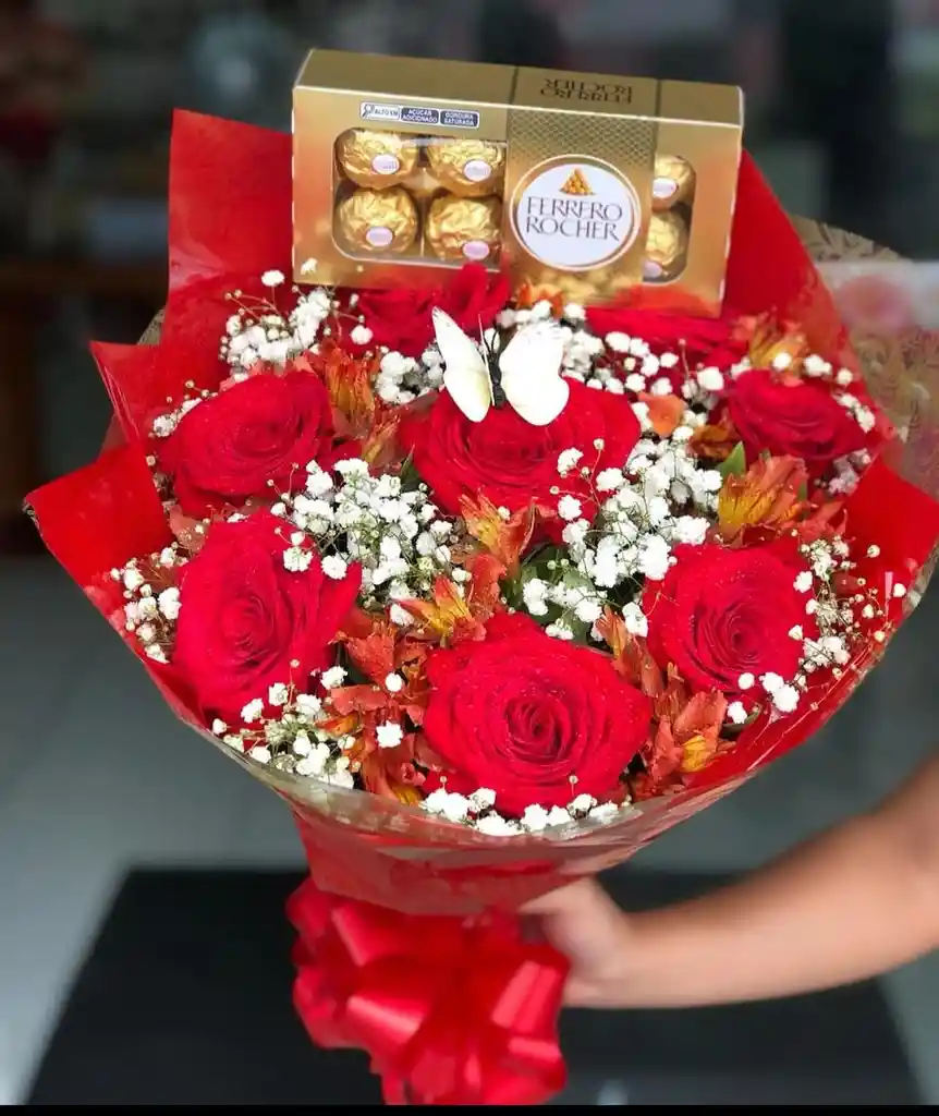 Rosas Con Chocolates