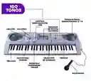 Organeta Piano Electronica Mp3 Usb 8 Demos Mq808 54 Teclas