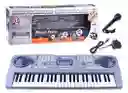 Organeta Piano Electronica Mp3 Usb 8 Demos Mq808 54 Teclas