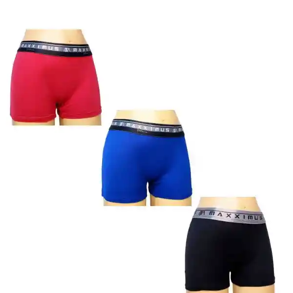 Boxer Dama Pack 3 M