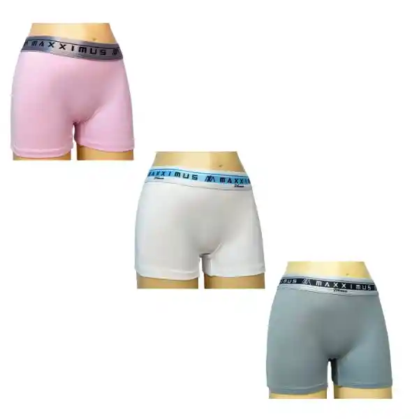 Boxer Dama Pack 3 M