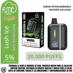 Dispositivo Pod Fume Lush Ice 20000 Puffs 5%