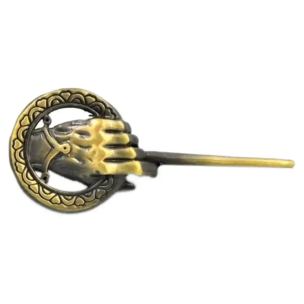 Game Of Thrones La Mano Del Rey Juego De Tronos Pin Broche Dorado