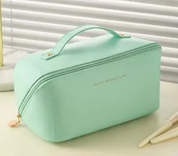 Cosmetiquera Bolsa Maquillaje Viaje Neceser Funcional Verde - Cosmetiquera Viral