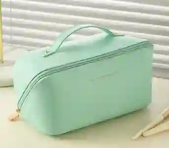 Cosmetiquera Bolsa Maquillaje Viaje Neceser Funcional Verde - Cosmetiquera Viral