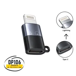 Adaptador Otg Tipo C A Lightning Iphone Carga Y Datos