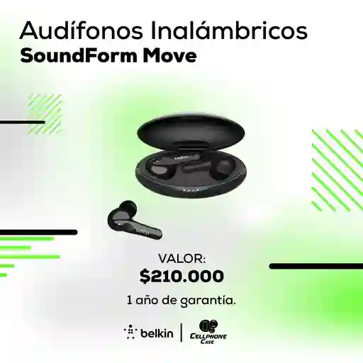 Audífonos Inalámbricos Soundform Move