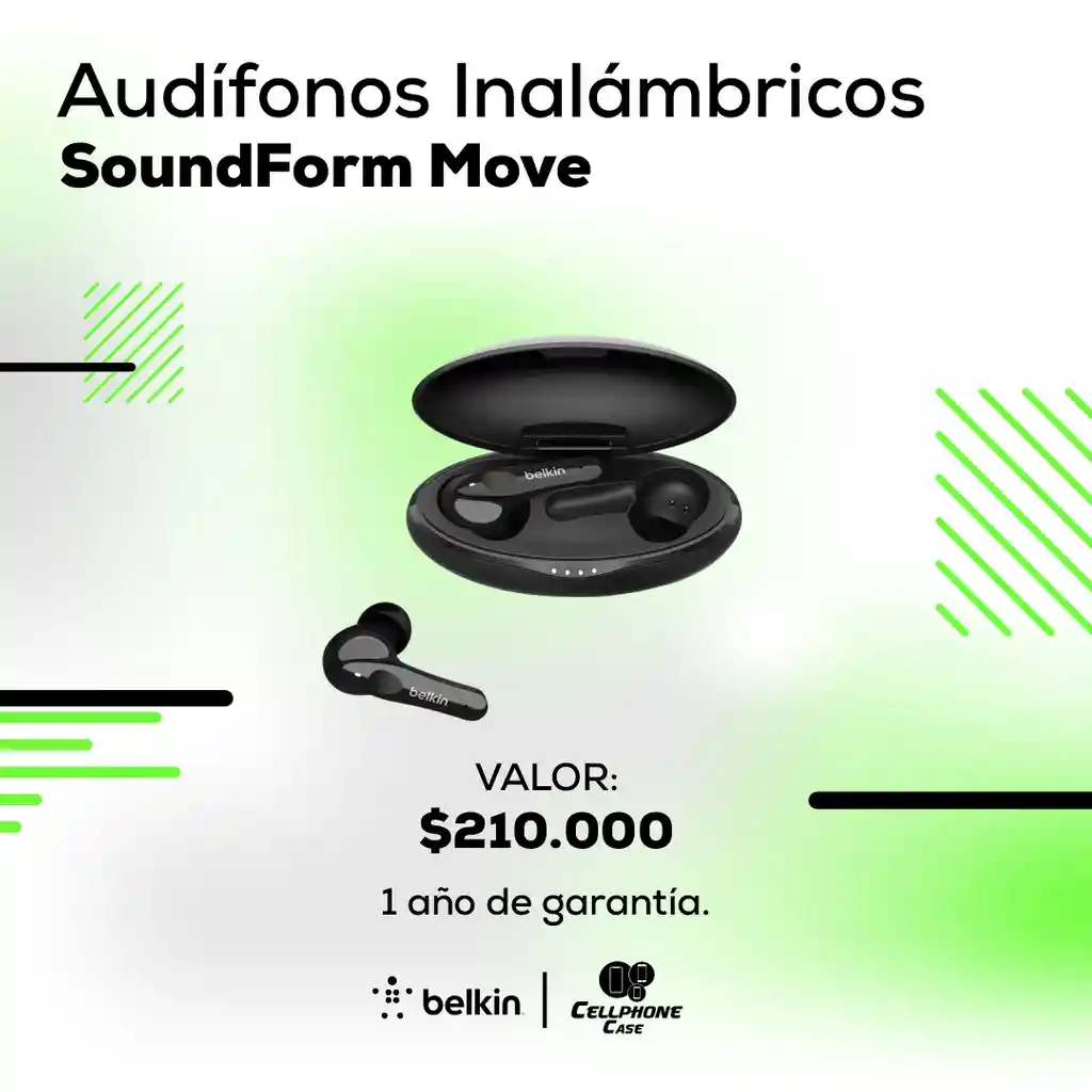 Audífonos Inalámbricos Soundform Move
