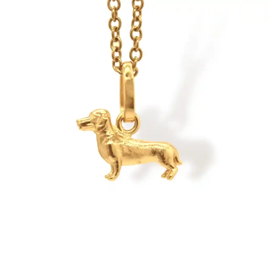 Cadena De Perro Salchicha Pequeño