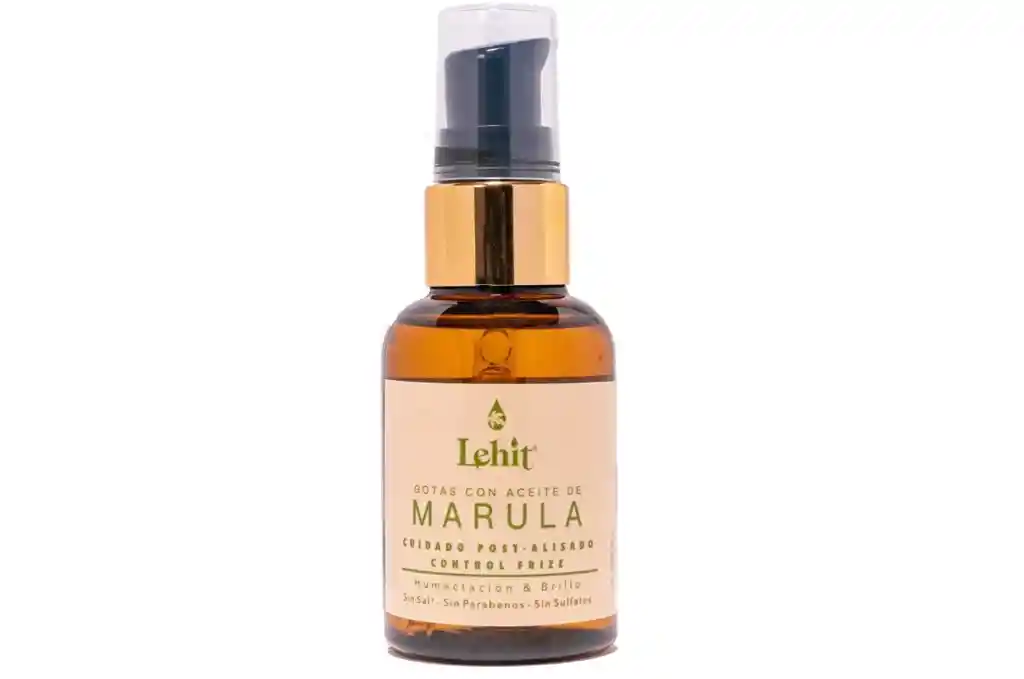 Gotas Aceite De Marula Cuidado Post Alisado Lehit