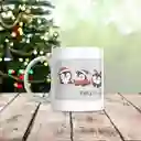 Mug Diseño Navidad Pingüinos 11 Oz.