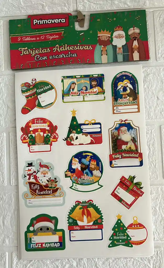 De Para Navidad X96 Stickers Primavera