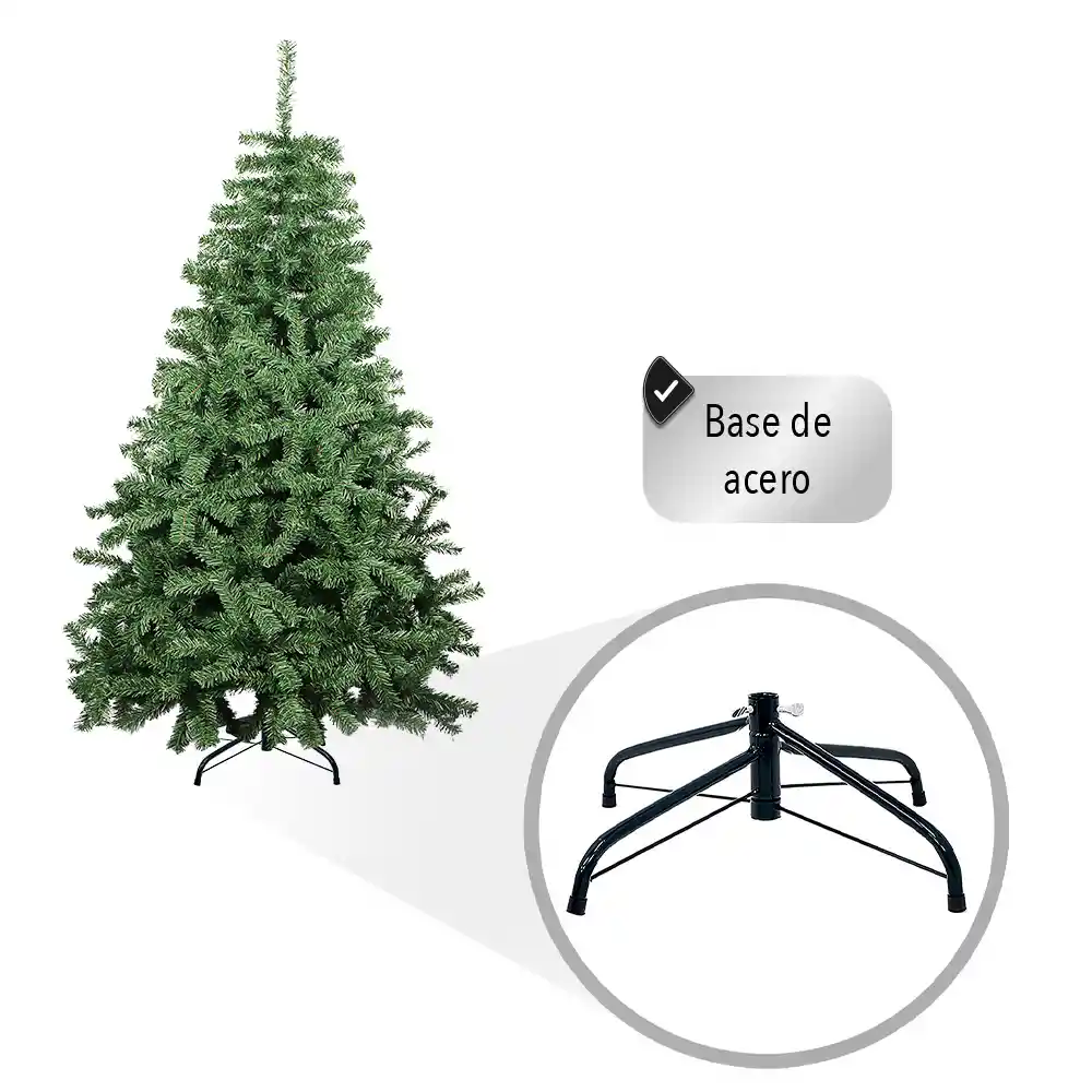 Árbol Artificial De Navidad Verde 1.70