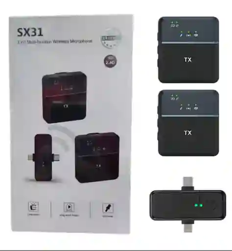 Microfonos Inalambricos Profesionales Para Iphone Y Android