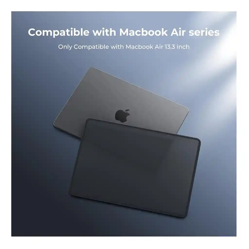 Carcasa Para Macbook Air M2 M3 13.6 Pulgadas Flexible Negro