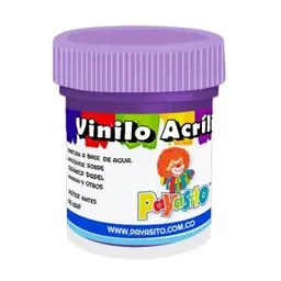 Vinilo Acrilico Morado Mediano
