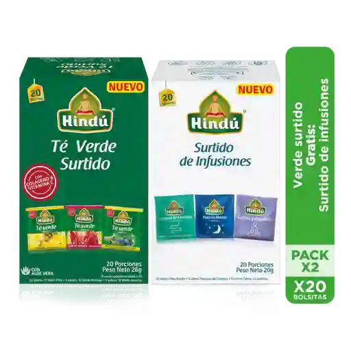 Oferta Especial Limitada Te Verde Surtido + Aromatica Surtido De Infusiones