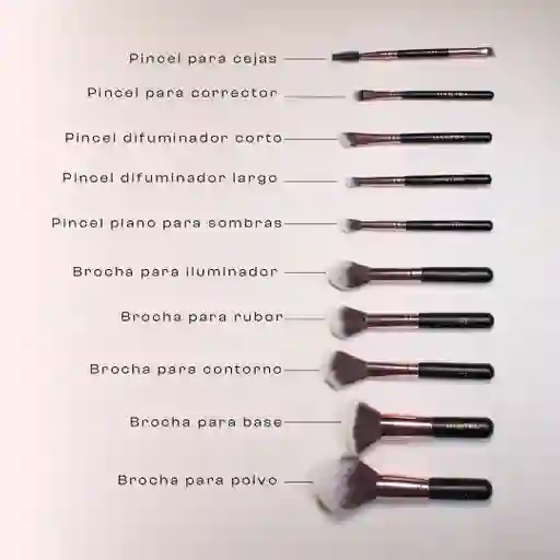 Kit Mini Brochas Viajero