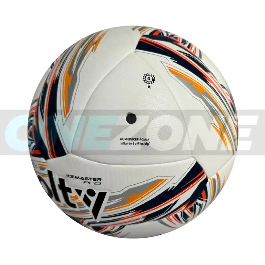 Balón De Fútbol #3 Pro Golty Ice Master Dualtech/ Naranja