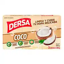 Dersa Coco Barra X 3