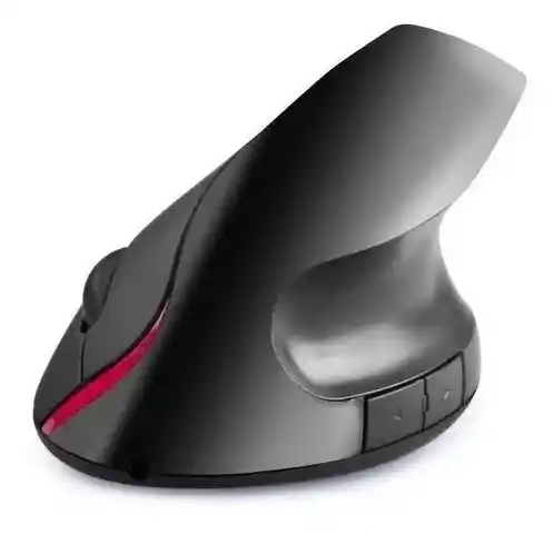 Mouse Vertical 6 Botones Nia Bluetooth Y Inalámbrico Recargable Ergonómico An-900