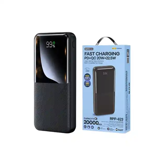 Power Bank Rpp-623 20000 Mah Pd 22.5w