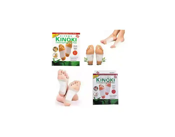 Parche Desintoxicante Pie Cuerpo Relajante Kinoki