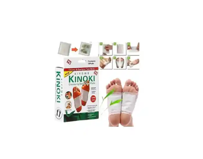 Parche Desintoxicante Pie Cuerpo Relajante Kinoki