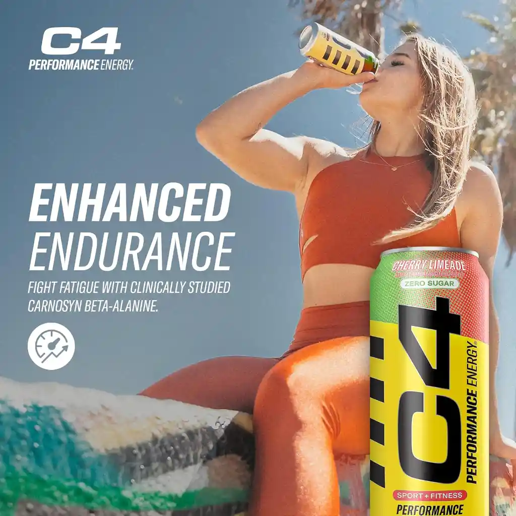 C4 Energy Drink 16oz - Cherry Limeade