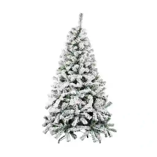 Árbol Artificial De Navidad Nevado 1.90m