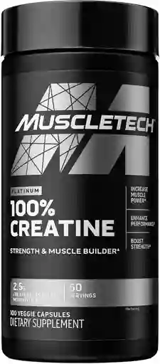 Creatina Platinum 100 Capsulas - Muscletech