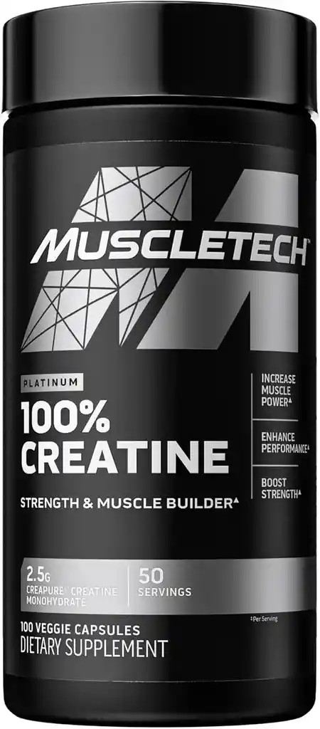 Creatina Platinum 100 Capsulas - Muscletech