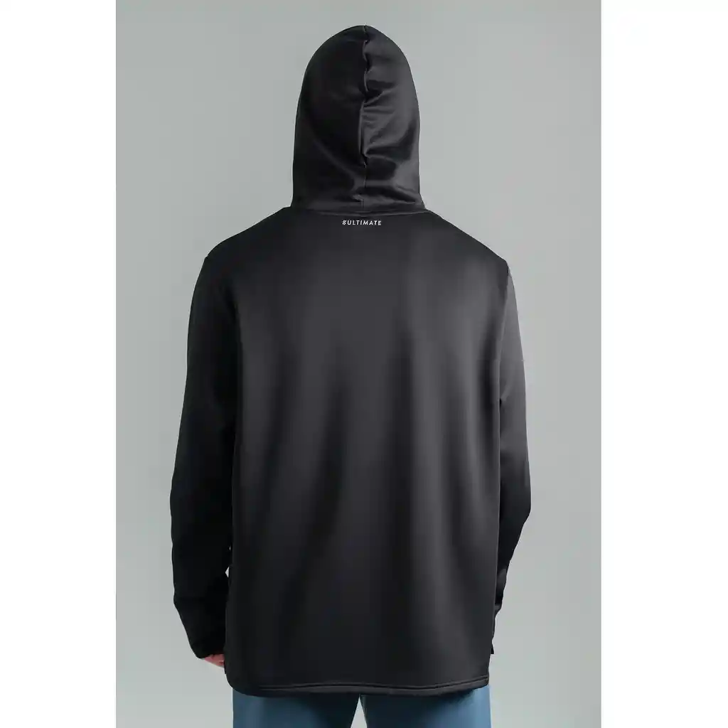 Utimate Hoodie Sport Hombre Black Sand - S