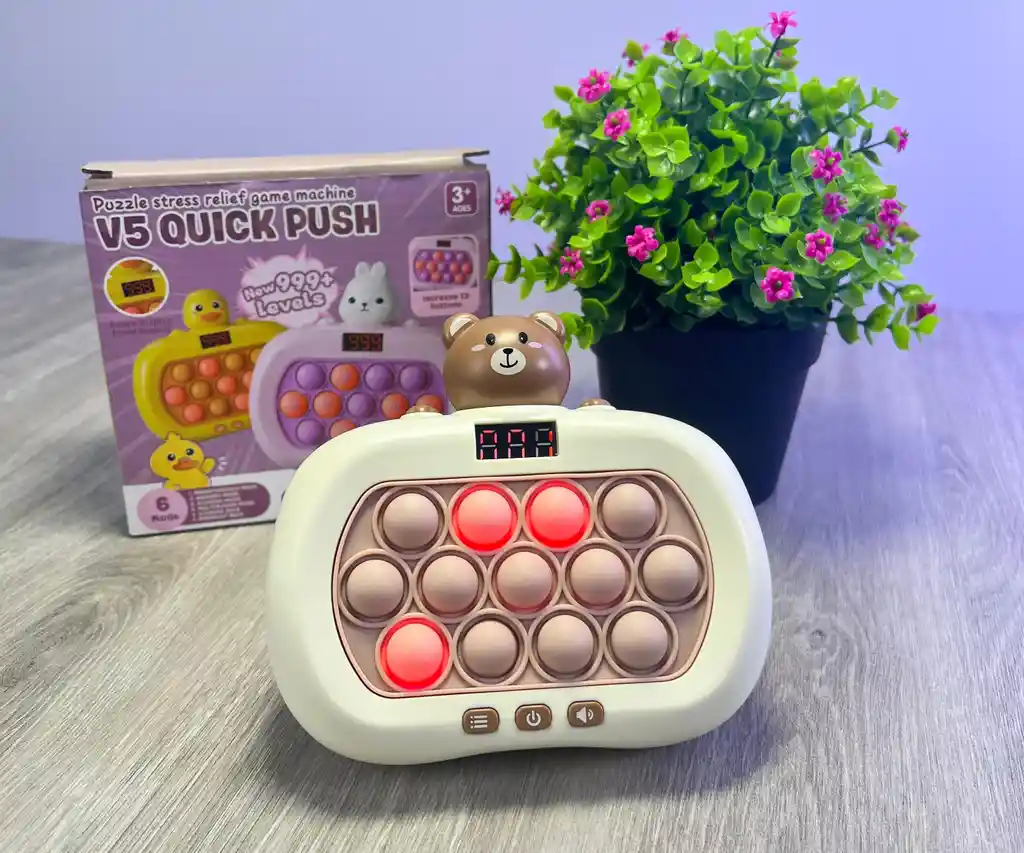 Juego Pop-it Electrónico Antiestrés / Juego De Burbujas