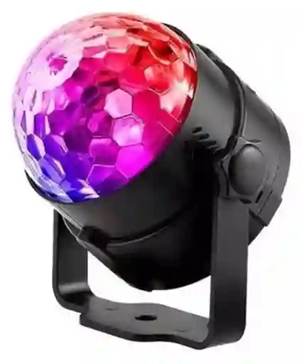 Bola De Luces Led Rgb Audioritmica Discoteca Con Control