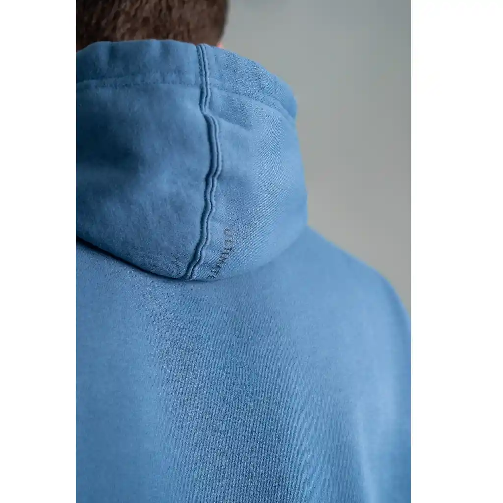 Ultimate Hoodie Hombre Oil Blue - L