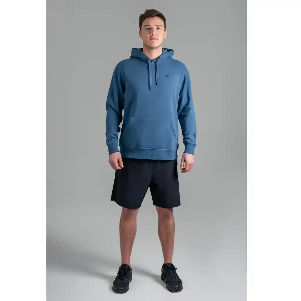 Ultimate Hoodie Hombre Oil Blue - L