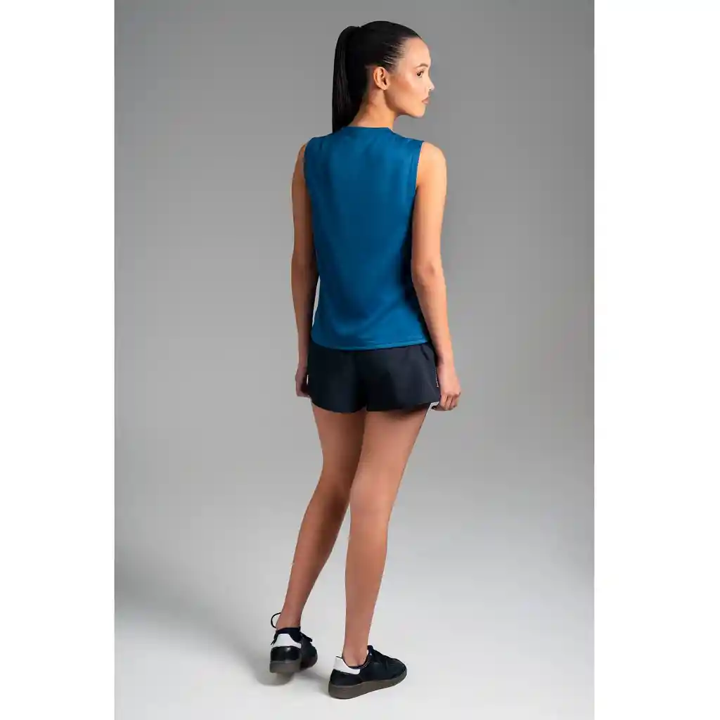 Ultimate Camiseta Deportiva Sm Sport Mujer Oil Blue - Xs