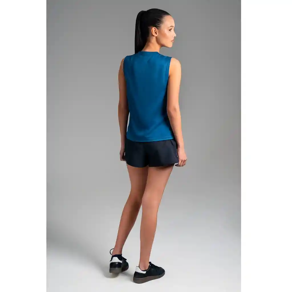 Ultimate Camiseta Deportiva Sm Sport Mujer Oil Blue - S