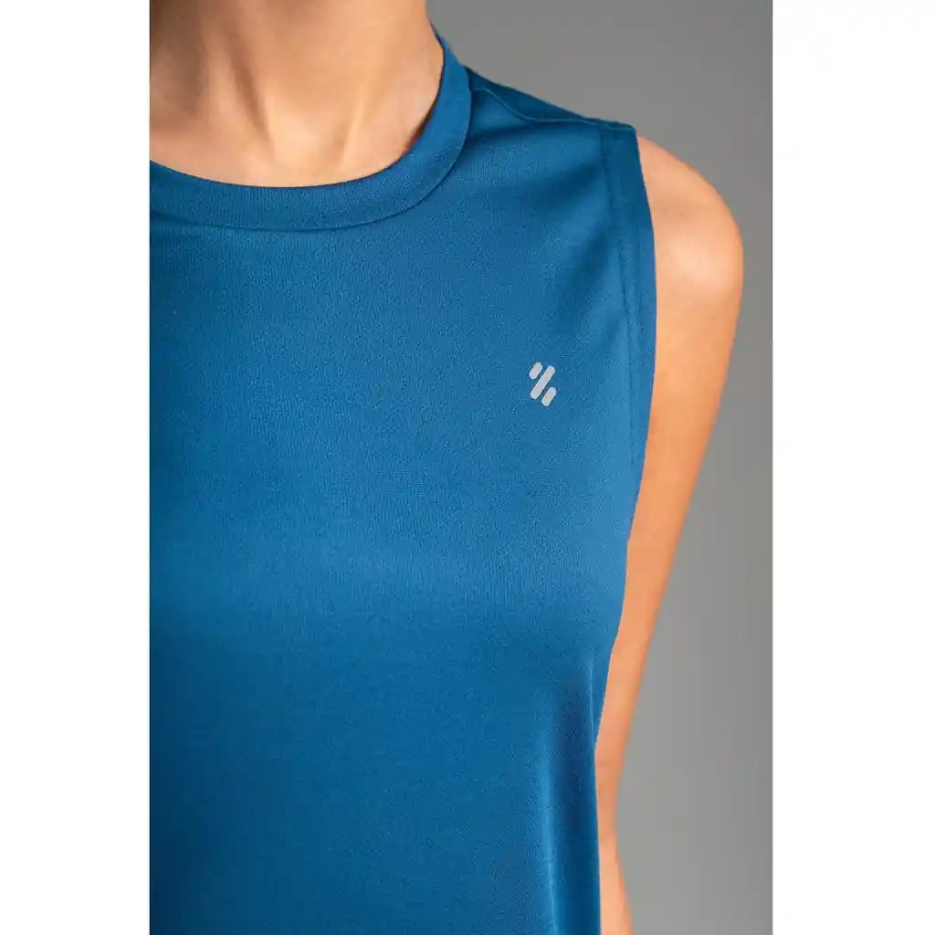 Ultimate Camiseta Deportiva Sm Sport Mujer Oil Blue - L