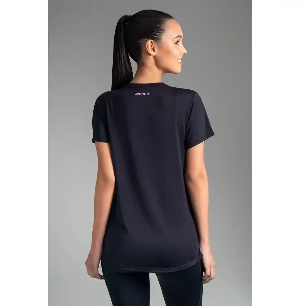 Ultimate Camiseta Deportiva Mc Sport Mujer Black - S