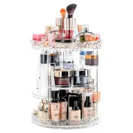 Organizador Acrilico De Maquillaje 360