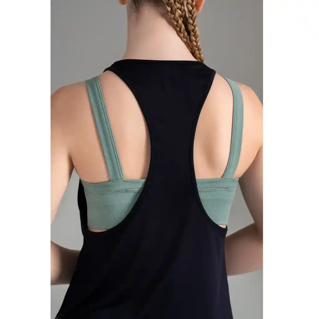 Ultimate Camiseta Deportiva Sm Sport Mujer Black Military - Xs