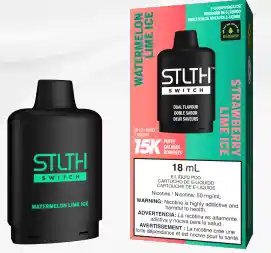 Stlth Switch Watermelon Lime Ice & Strawberry Lime Ice 15k